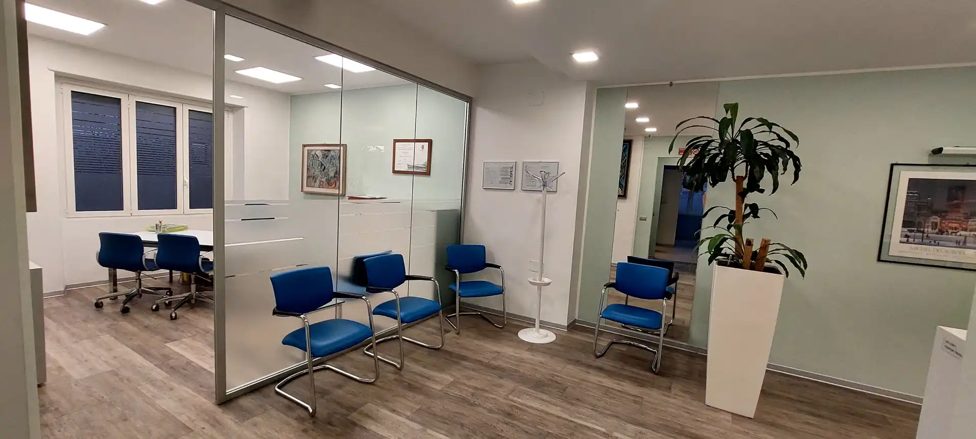 sala di attesa Dr. Paolo Guarda